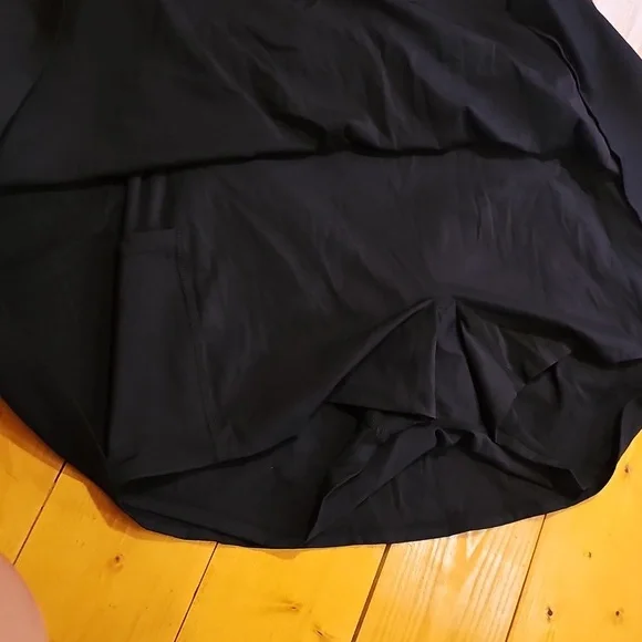 Elegant Black HALARA Women's Dress With Built in Shorts. - Picture 2 of 3